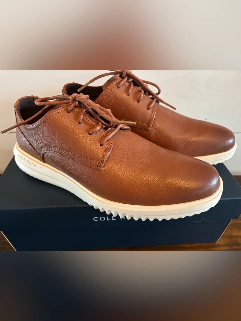 NEW in BOX Cole Haan Grand+ Plain Toe Oxford